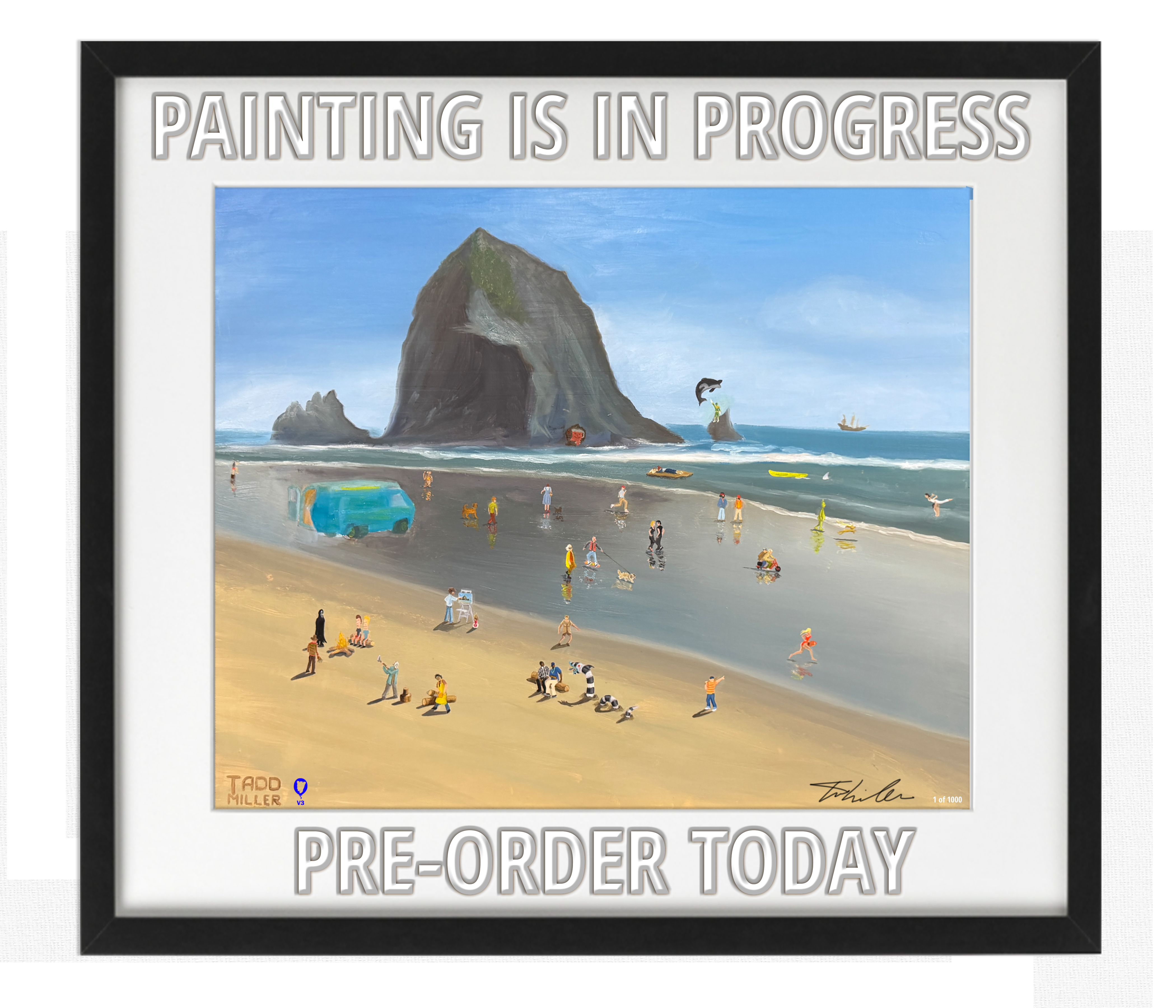 PRE-ORDER! V3 - Bloony Floats A Sea of Fame #0060 - Print