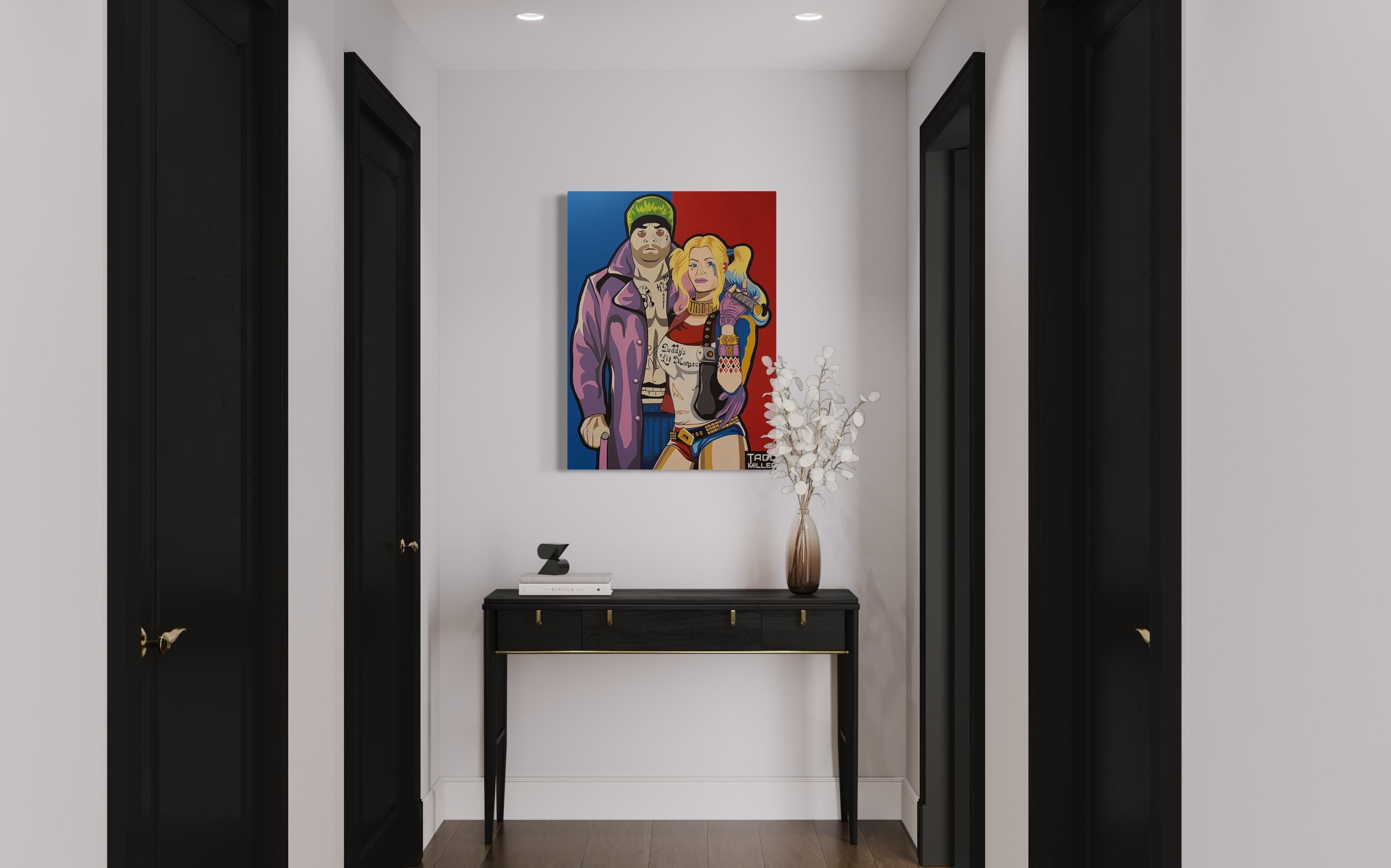 Bloony Floats A Crazy Squad - Original Painting #0014