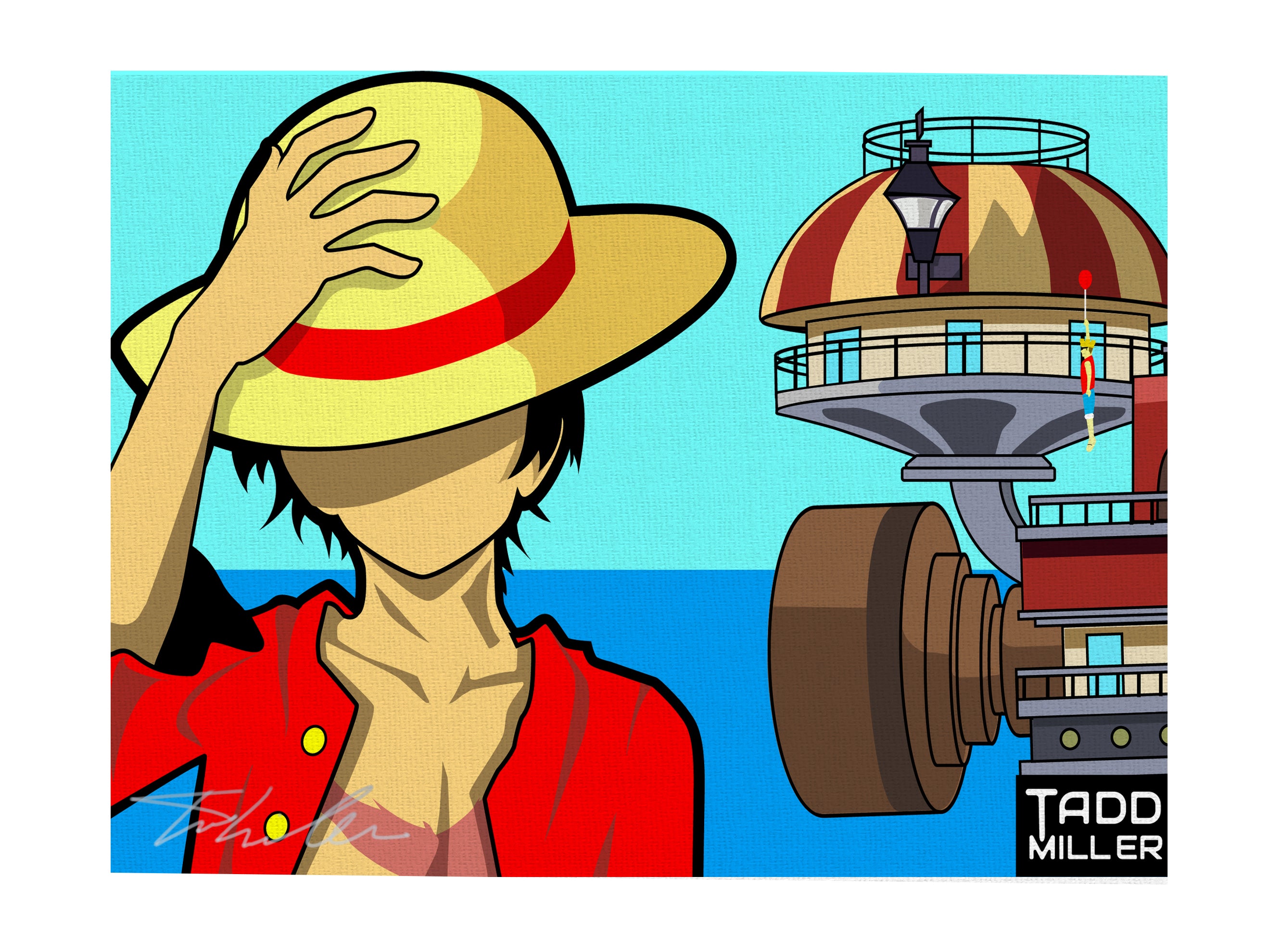 Bloony Floats An Anime Pirate #0009 (Print)