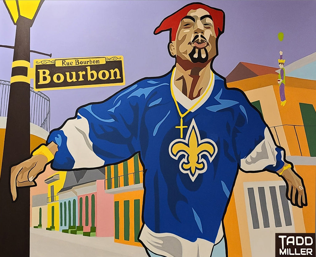 Bloony Floats New Orleans -  Original Painting #0008