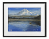 Bloony Floats Sadness On An Oregon Lake #0033 (Print)