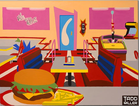 Bloony Floats The Max - Original Painting #0004