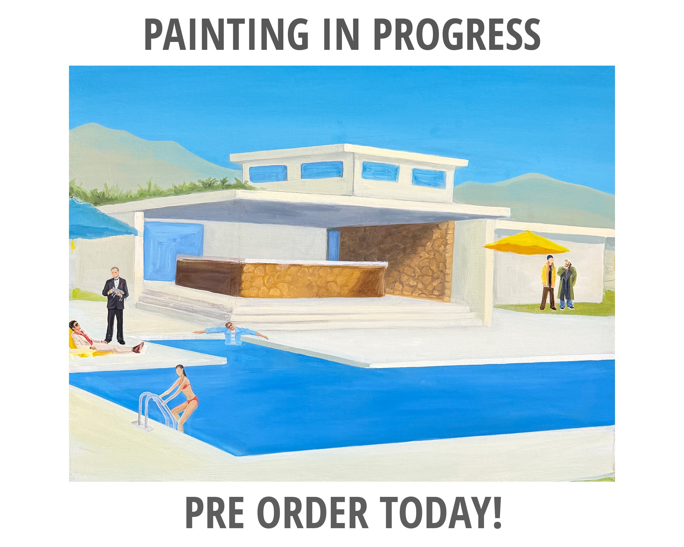 PRE-ORDER V1 - Bloony Floats A Pool Party #0061