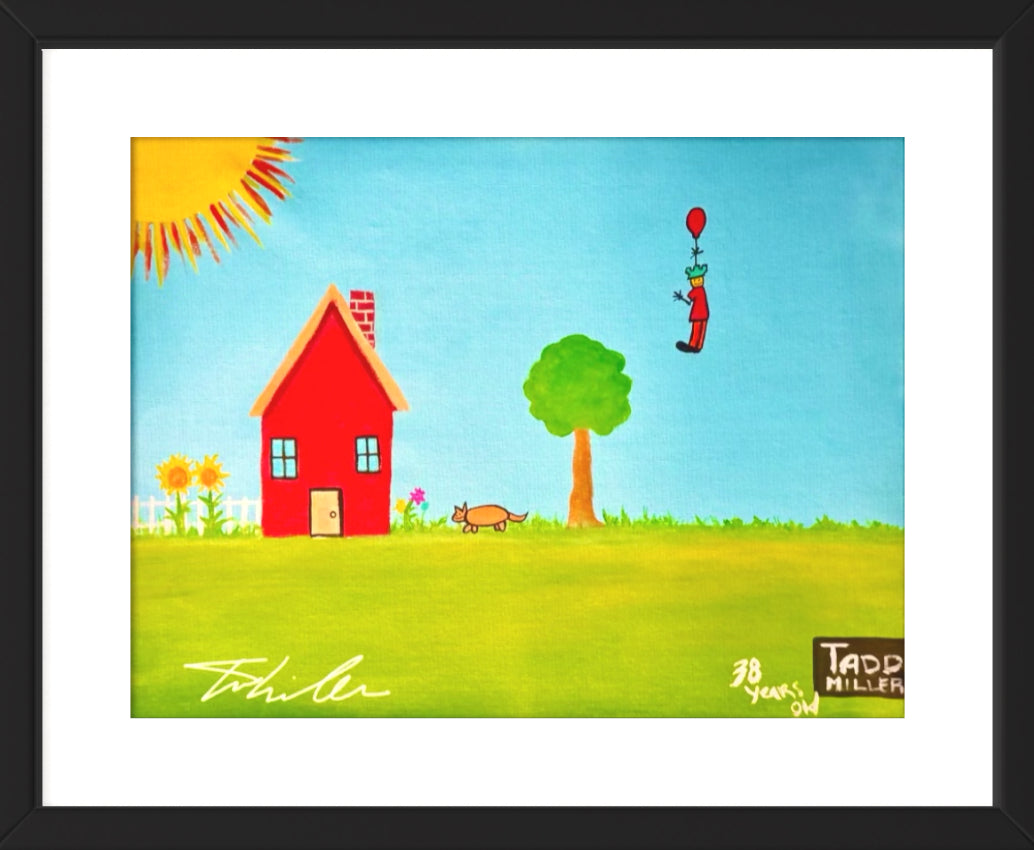 Bloony Floats His Childhood Painting - V1 (Pre-Order) #0041