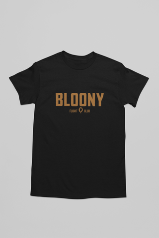 Bloony Flight Club Tee - Black