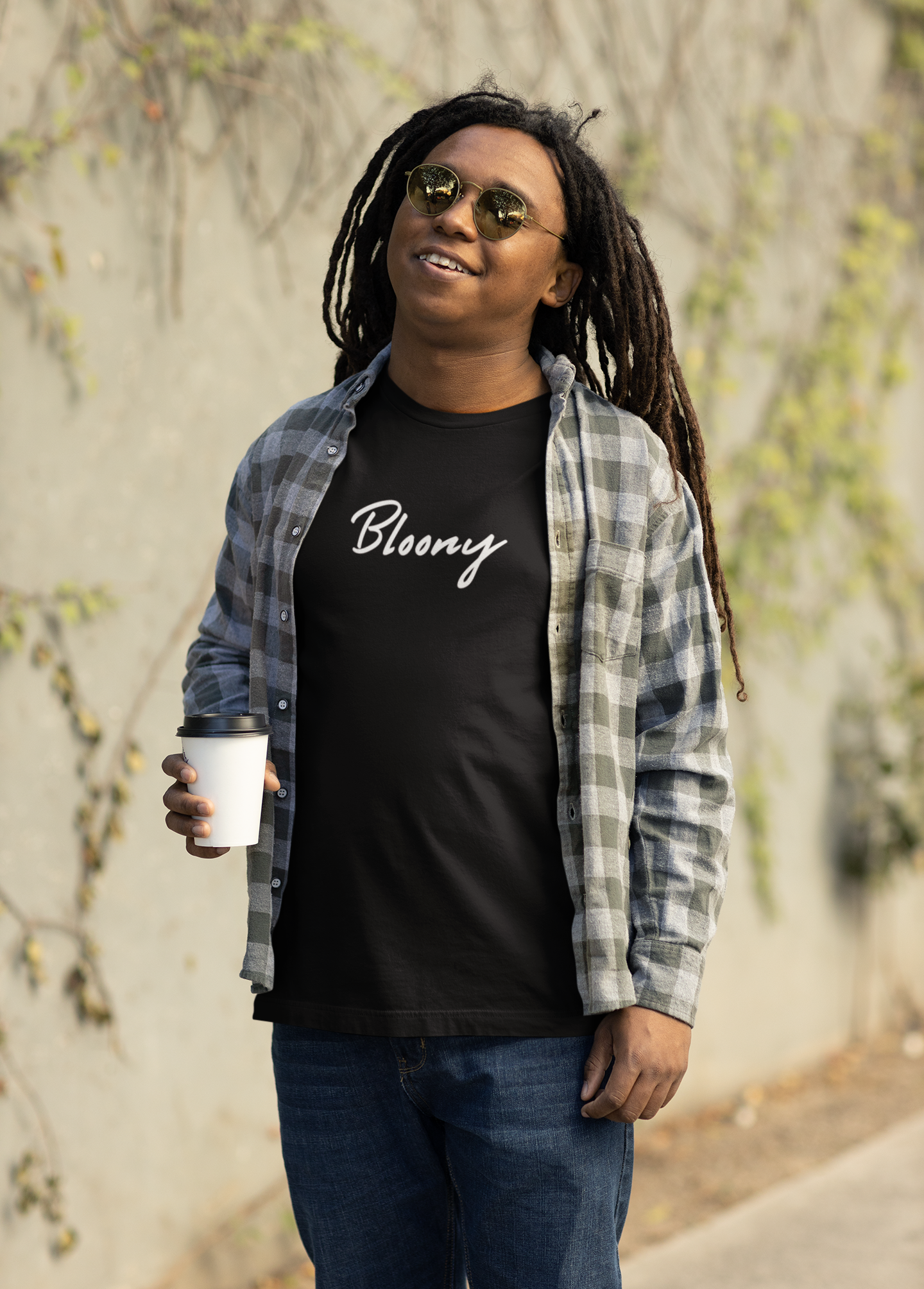 Bloony Script T-shirt - Black