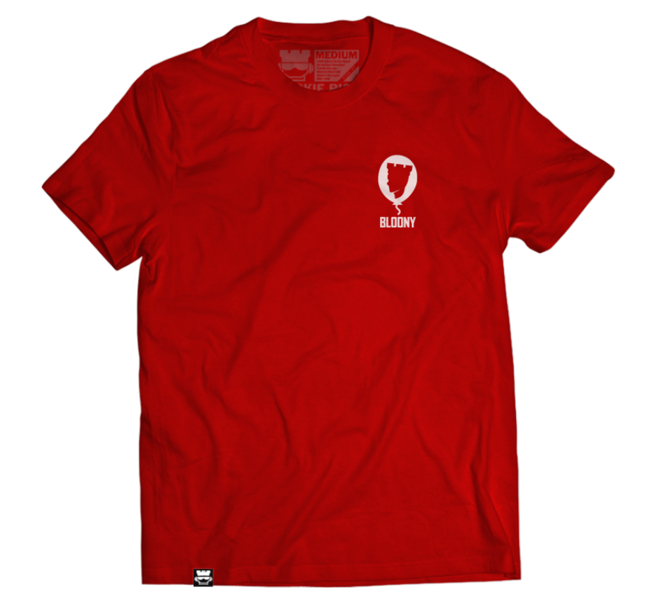 Bloony Float On Logo Tee - Red