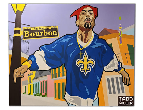 Bloony Floats New Orleans -  Original Painting #0008