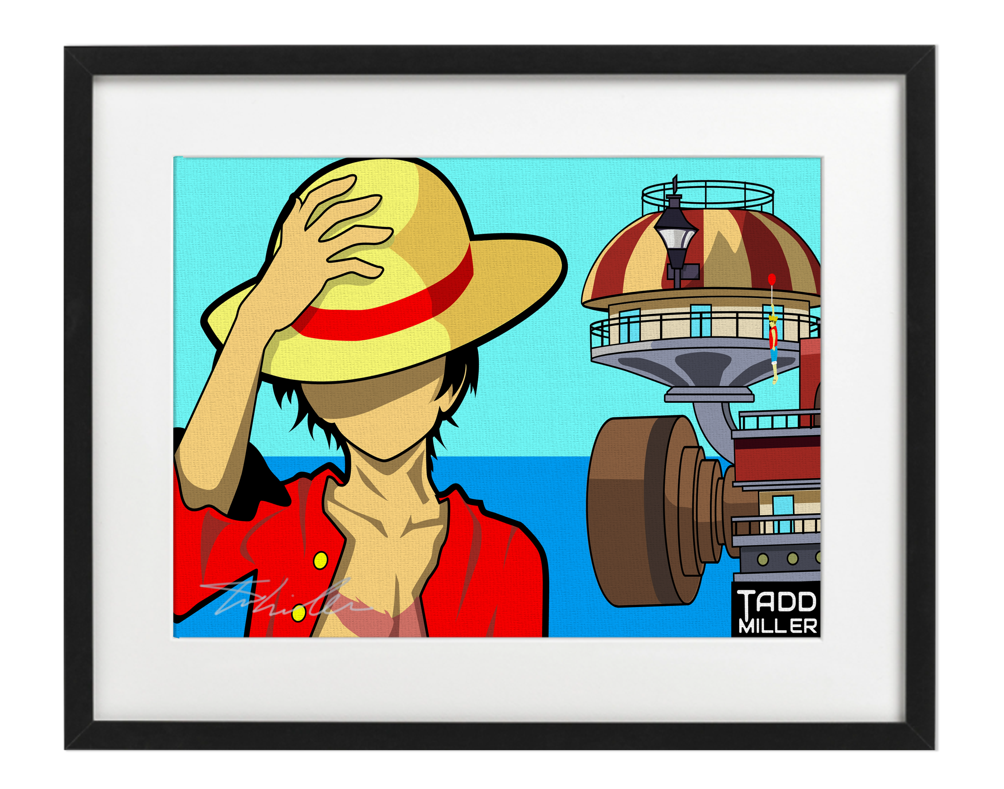 Bloony Floats An Anime Pirate #0009 (Print)