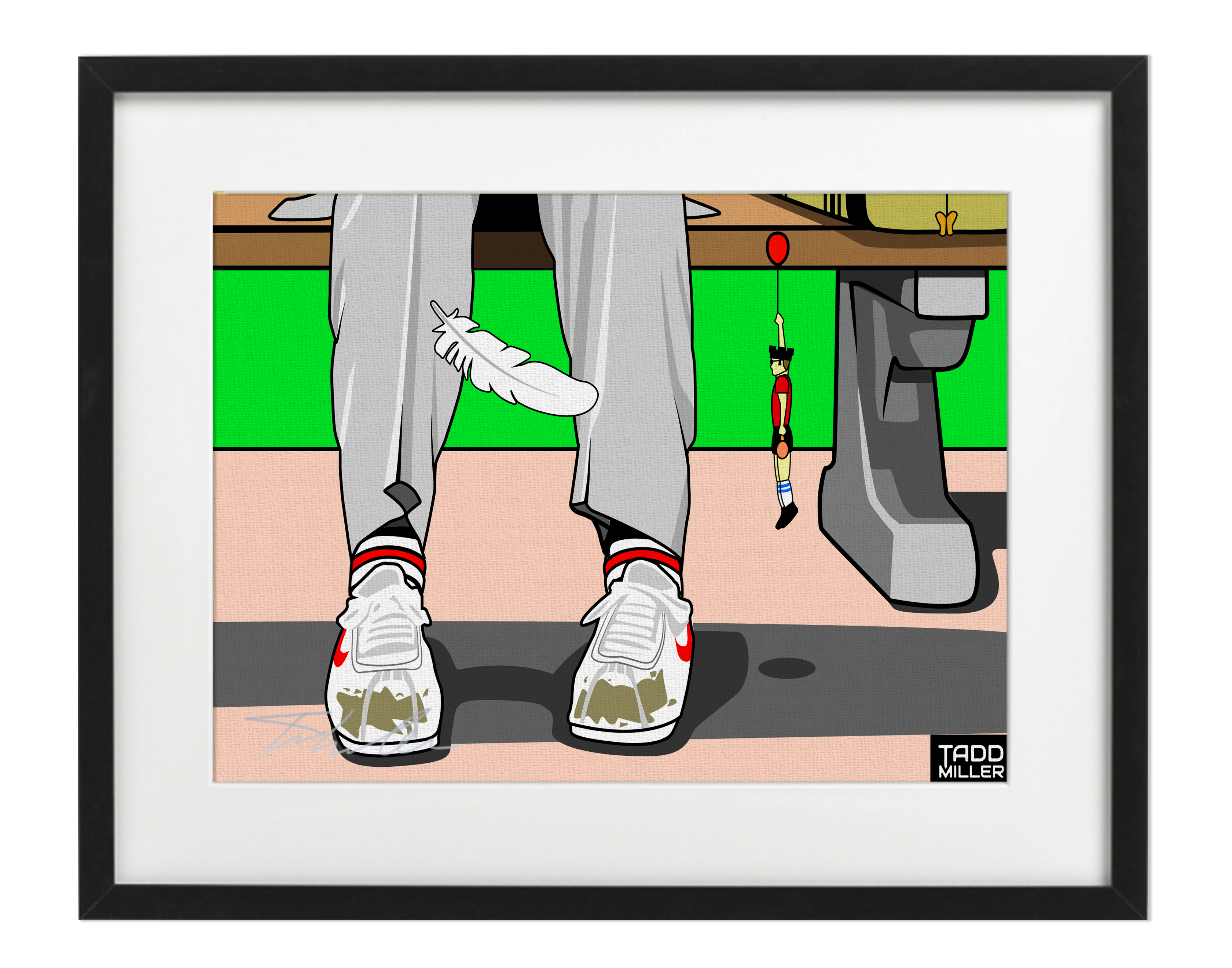 Bloony Floats Magic Shoes #0002 (Print)