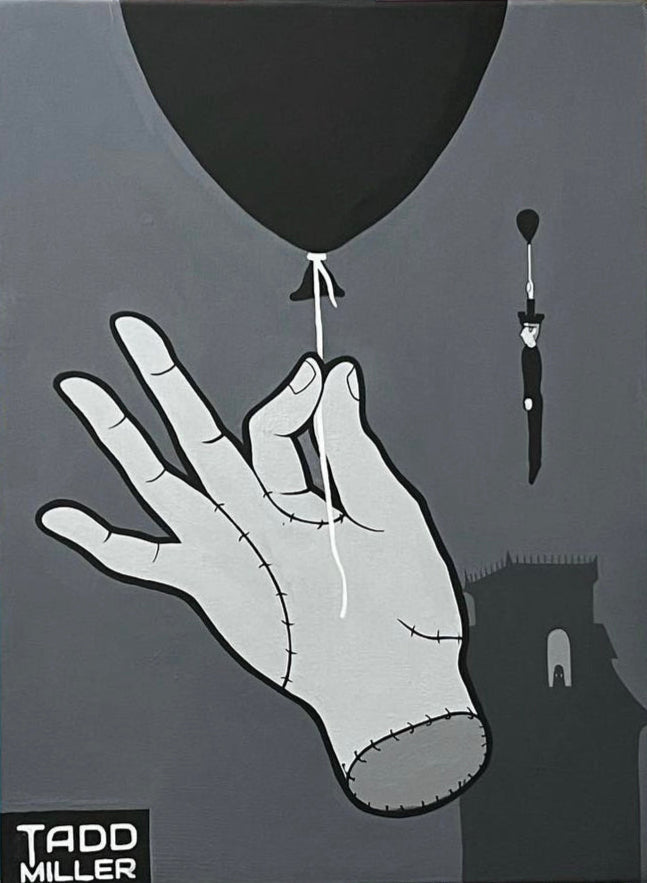 Bloony Floats A Thing - Original Painting #0032